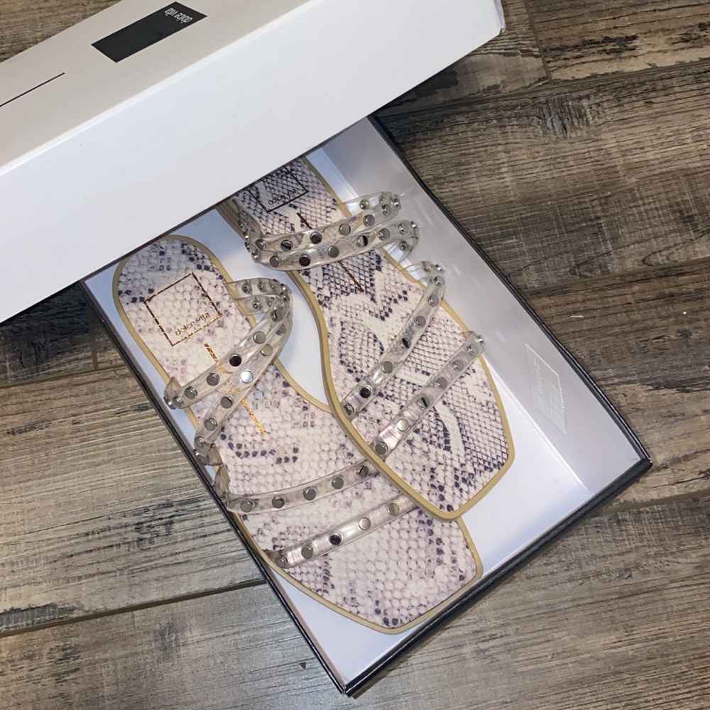 Dolce Vita Izabel slides size 8 worn once